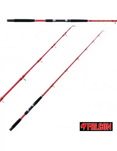 Canna da Pesca Bolentino Profondità Falcon Pepper Vortex Boat Canne da pesca Falcon