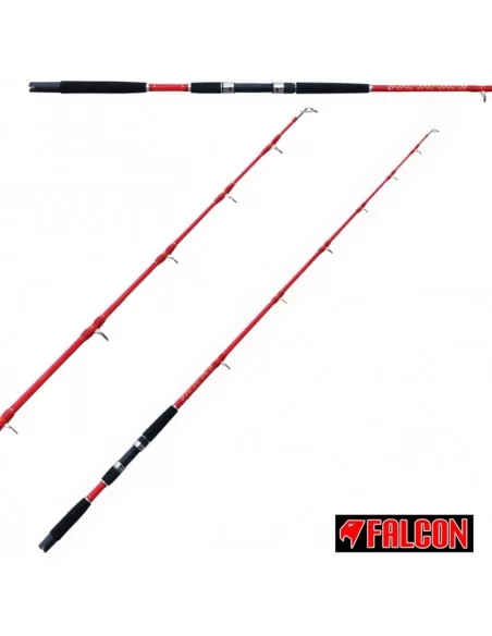 Canna da Pesca Bolentino Profondità Falcon Pepper Vortex Boat Canne da pesca Falcon