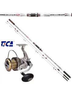 Kit Pesca Surf Canna Deylan Trabucco + Mulinello Scepter Tica Kit da pesca Trabucco