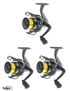 Kolpo Offerta Kit Mulinelli Pesca 2000 per Trota Lago - Feeder - Light Area - Spinning - Bolognese Kit da pesca Kolpo