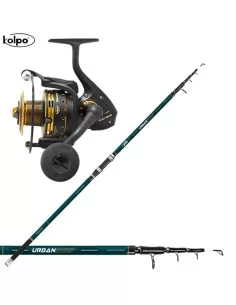 Special Kit Surfcasting Rod Urban Surf Reel Enjoy Sea 