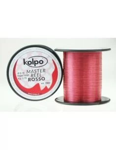 Kolpo Filo da Pesca Master Reel 1900 mt Rosso Fili da pesca Kolpo