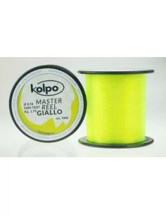 Kolpo Filo da Pesca Master Reel 1900 mt Giallo Fili da pesca Kolpo