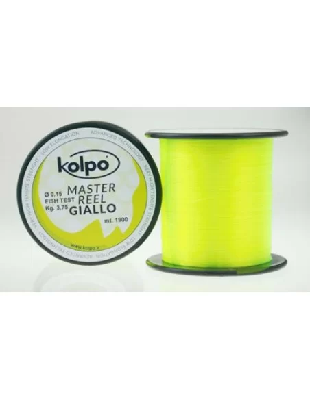 Kolpo fishing Master Reel 1900 mt Yellow
