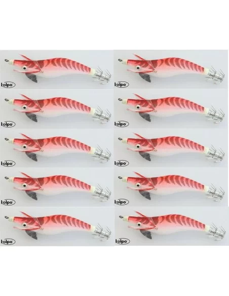 Agi Fishing Kit 10 pz Totanara Red Measure 2.5