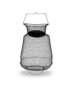 Retino da Pesca Galleggiante Porta Pesci in Metallo 40x28 cm Porta pesci Sele