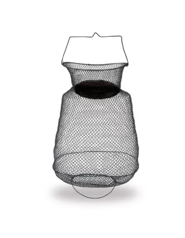 Retino da Pesca Galleggiante Porta Pesci in Metallo 40x28 cm Porta pesci Sele