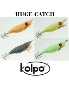 Kit 4 Totanare in Seta Effetto Soft Huge Catch Kolpo Esche Artificiali Kolpo