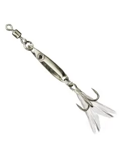 Sele Lucky Ondulante Montato com Piuma e Girella 6 cm 1.6 gr Esche Artificiali Sele