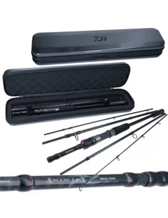 Daiwa Ninja Travel Canna da Pesca da Viaggio con Custodia Canne da pesca Daiwa