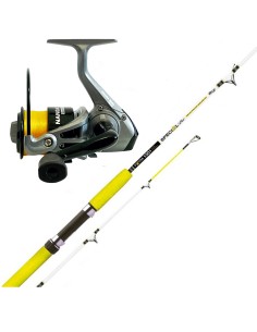 Combo Seppia Canna Special Boat + Mulinello Nanga + Filo Kit Bolentino Sele