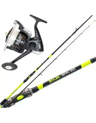 Combo Spinning Canna Mulinello e Filo Kit da pesca Tatler