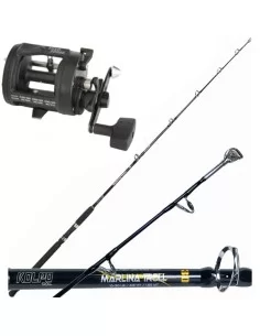 Tatler Combo Pesca Traina Canna Con Carrucola Mulinello Rotante Kit da pesca Tatler