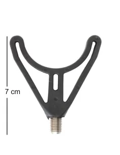 Kolpo Mega Rest U Poggia Canne Filettatura Universale Panchetti Sedie e Accessori Kolpo