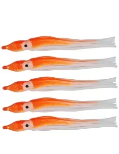 Tatler Octopus Classic Orange 5 pz 90 mm Esche Artificiali Tatler
