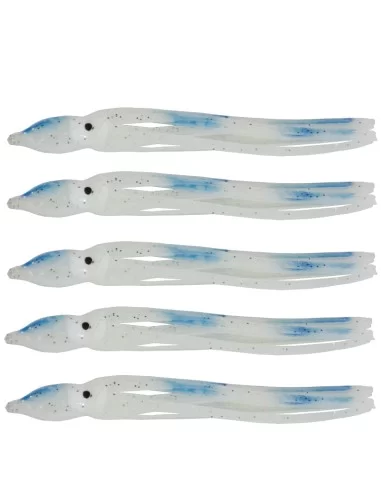 Tatler Octopus Classic Blue and White 5 pz 75 mm Esche Artificiali Tatler