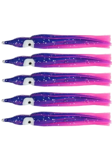 Tatler Octopus Classic Pink 5 pz 75 mm Esche Artificiali Tatler