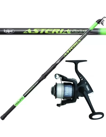 Combo Pesca a Fondo e Bombarda Canna 4.20 e Mulinello Kit da pesca Tatler