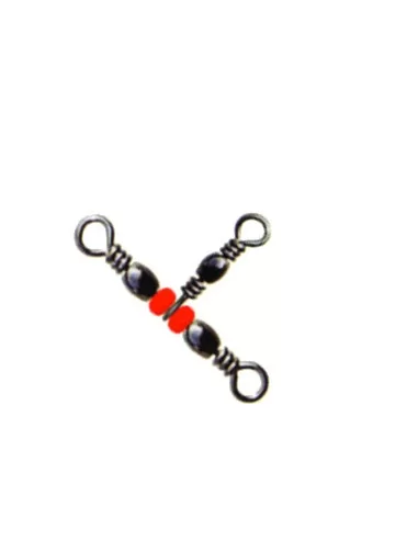 Tatler Girelle Triple a T con Perlina ad Alta Rotazione 12 pz Minuteria Tatler
