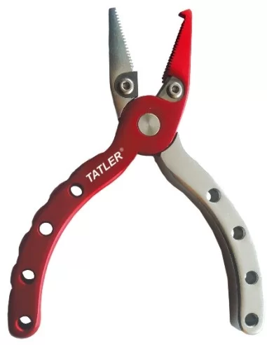 Tatler Pinza Multiuso Split Rig Pliers in Alluminio Taglierina in Acciaio Accessori da pesca Tatler