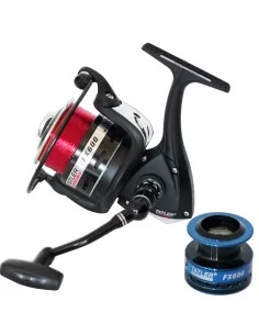 Tatler FX Mulinello da Pesca 10 Cuscinetti Doppia Bobina in Alluminio Mulinelli da Pesca Tatler