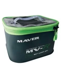 Maver Mega Bait Worm Bad Borsa in Eva Porta Esche Coperchio Forato Borse da pesca Maver