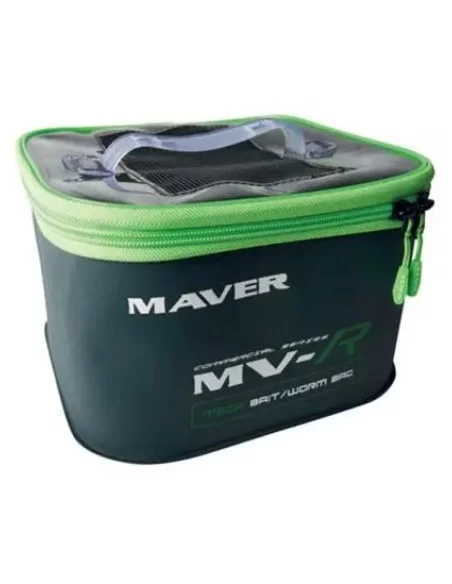 Maver Mega Bait Worm Bad Borsa in Eva Porta Esche Coperchio Forato Borse da pesca Maver