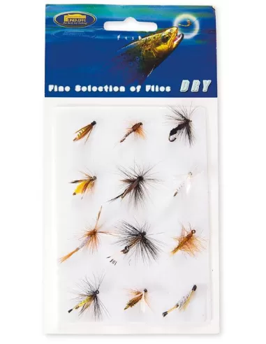 Floating Flies Kit 12 pz