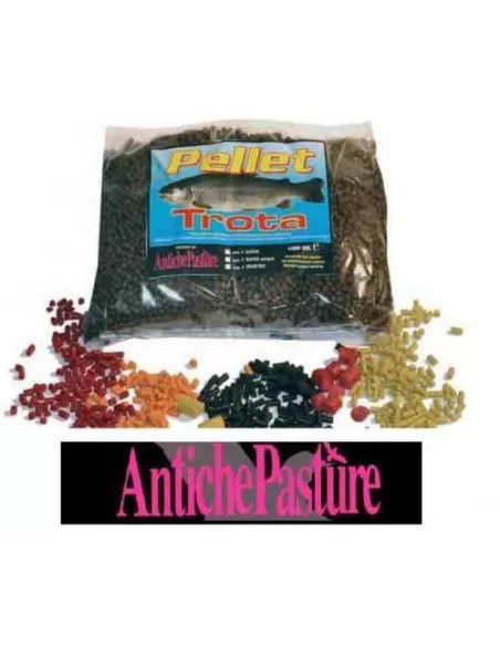 Kit Activators trout fishing: blood, firing pellets, ami, pasta, pellets, feeder, Razor Clams
