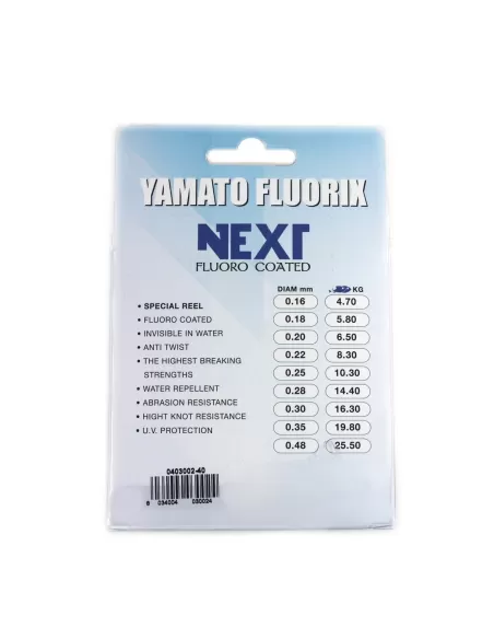 Filo Fluoro Coated 300 mt Speciale Mulinello Next kolpo Fili da pesca Kolpo