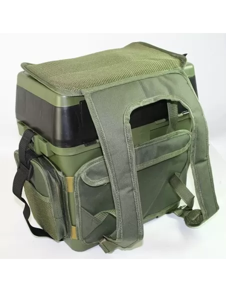 Seat Box Completo di Tasche Tracolla e Piattino Laterale Panchetti Sedie e Accessori