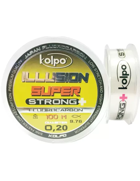 Kolpo Illusion Super Fluorocarbon 100 mt Fili da pesca Kolpo