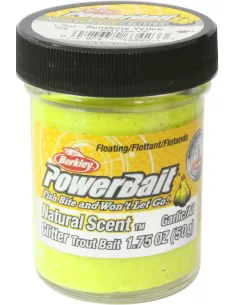 Pasta per Trote Berkley Select Glitter Trout Bait Garlic Esche da pesca Berkley 2