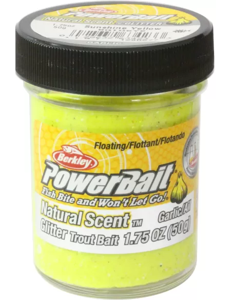 Pasta per Trote Berkley Select Glitter Trout Bait Garlic - fishing tackle