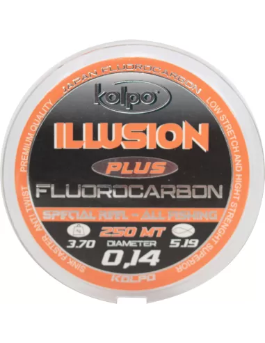 Kolpo Illusion Plus Fluorocarbon 250 mt Special Reel