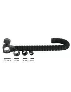Kolpo Uni Star Curved Poggia Canne con Adattatori 40 cm Panchetti Sedie e Accessori Kolpo 2