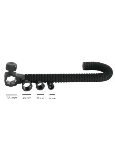 Kolpo Uni Star Curved Reed Rest with Adapters 40 cm