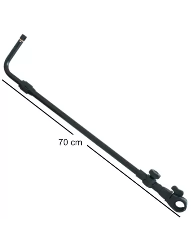 Kolpo Feeder Arm Telescopico Inclinabile Adattabile 108 cm Tutto Aperto Feeder Arm Pesca Kolpo