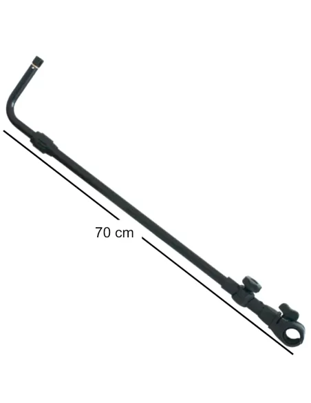 Kolpo Feeder Arm Telescopico Inclinabile Adattabile 108 cm Tutto Aperto Feeder Arm Pesca Kolpo