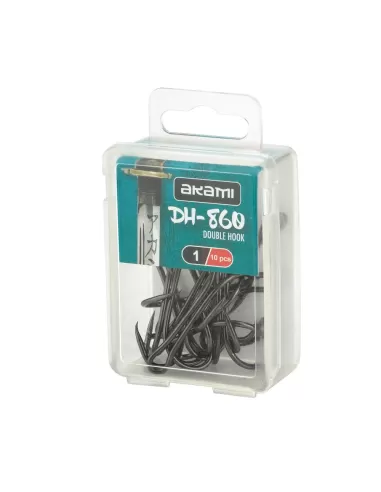 Akami Ancorette Doppie in Acciaio super Resistenti 10 pz Ancorette da Pesca Akami