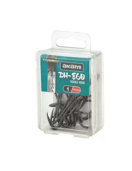 Akami Ancorette Doppie in Acciaio super Resistenti 10 pz Ancorette da Pesca Akami