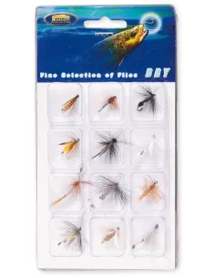 Kit mosche Galleggianti 12 pz Pesca a mosca Lineaeffe