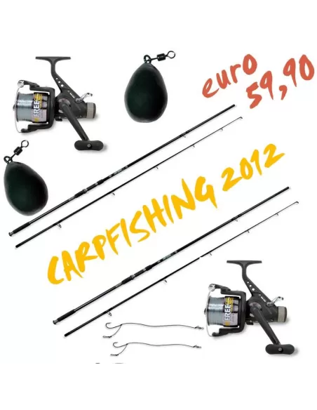 Carp Kit: 2 Rods 2 Reels