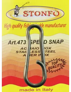 Stonfo Speed Snap in Acciaio Inox 12 pezzi Mare Stonfo