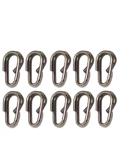 Kolpo Oval Ring Moschettone per Travi e Zavorre 10 pz Accessori mare Kolpo