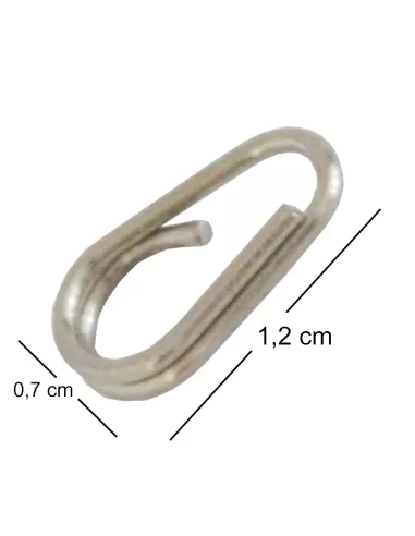 Kolpo Oval Ring Carabiner for Beams and Ballast 10 pcs