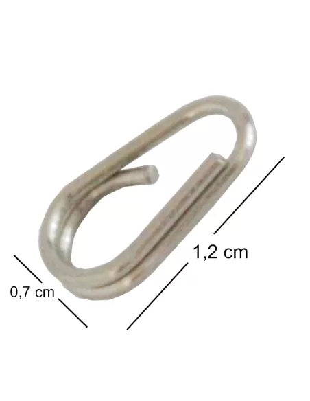Kolpo Oval Ring Moschettone per Travi e Zavorre 10 pz Accessori mare Kolpo