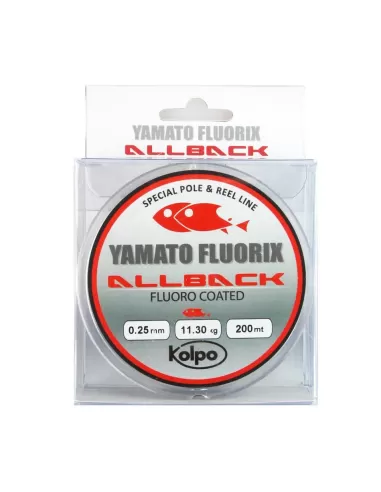 Fluoro Coated Line 200mt Special Allback Reel Kolpo Kolpo Fishing Lines
