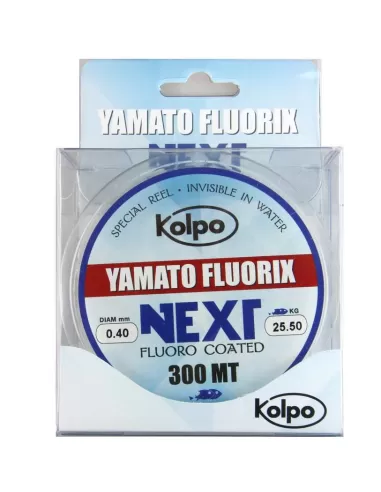 Filo Fluoro Coated 300 mt Speciale Mulinello Next kolpo Fili da pesca Kolpo