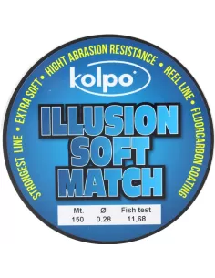Filo da Pesca Illusion Soft Match 150 mt Fili da pesca Kolpo